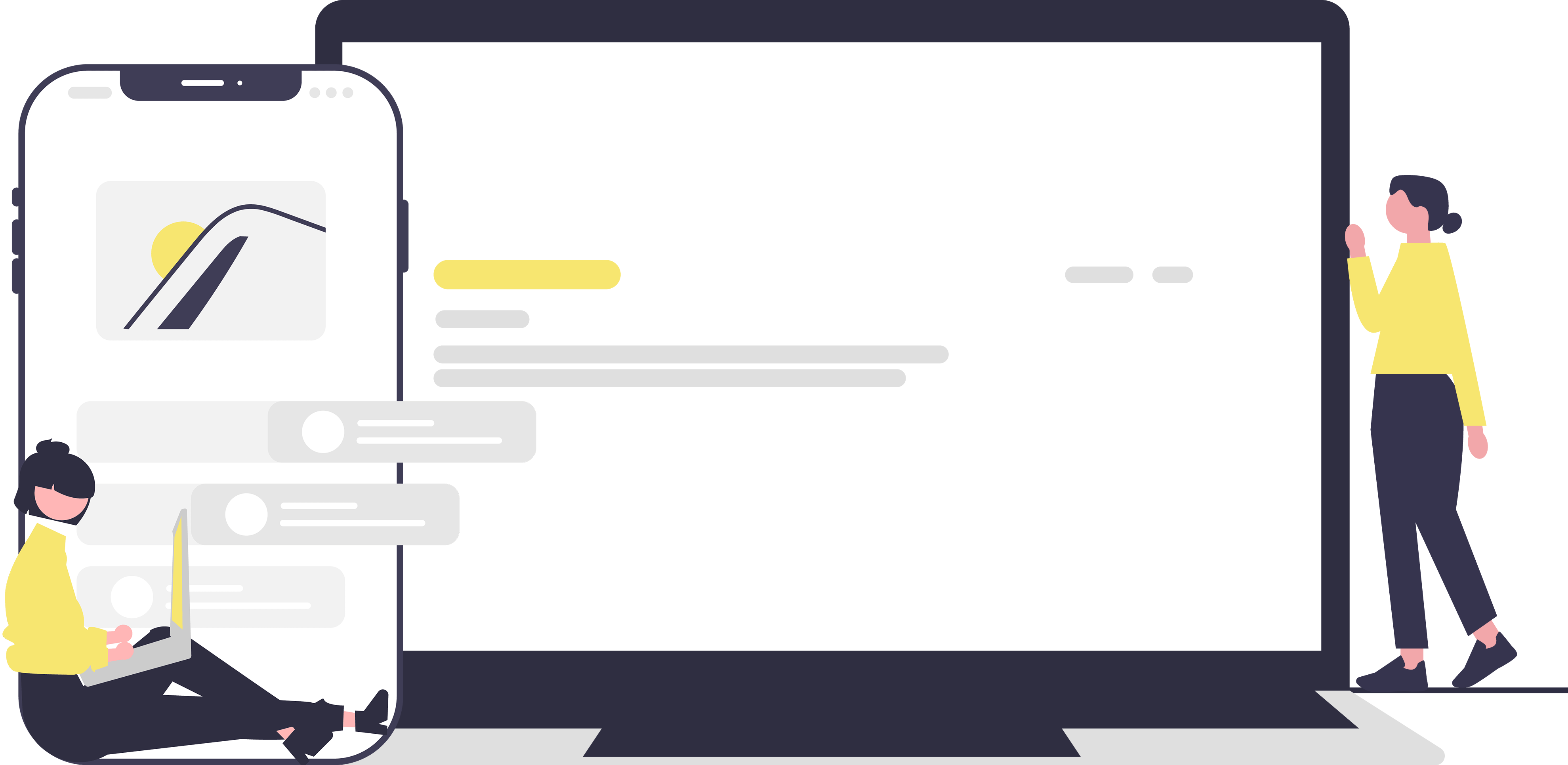 Website development image